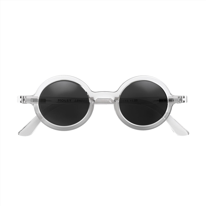 London Mole Moley Sunglasses Transparent / Black/Product Detail/Apparel