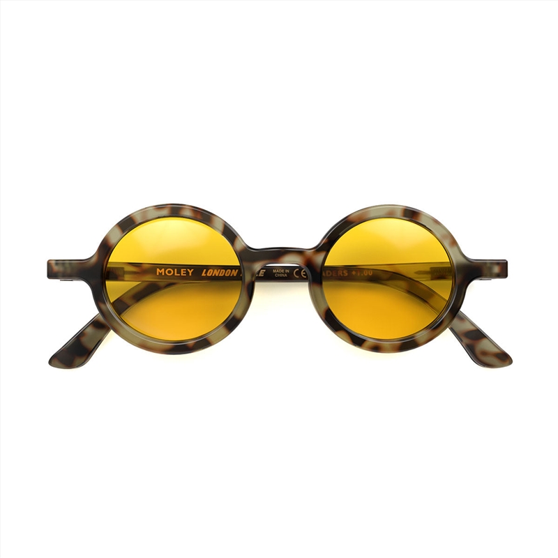 London Mole Moley Sunglasses Gloss Grey Tortoise Shell / Yellow/Product Detail/Apparel