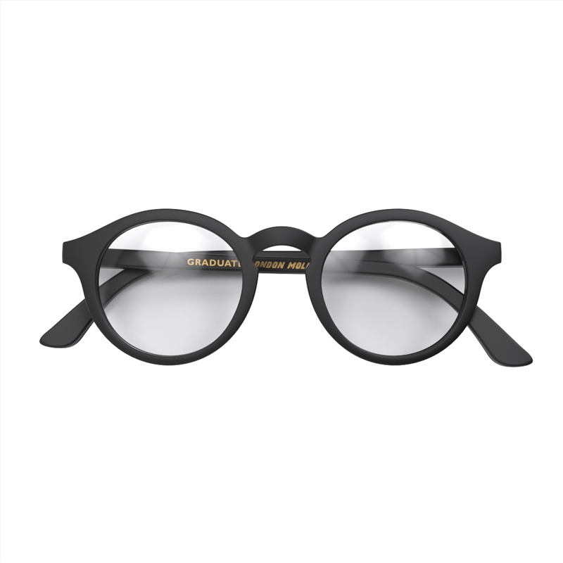 London Mole Graduate Blue Blocker Glasses Matte Black/Product Detail/Apparel