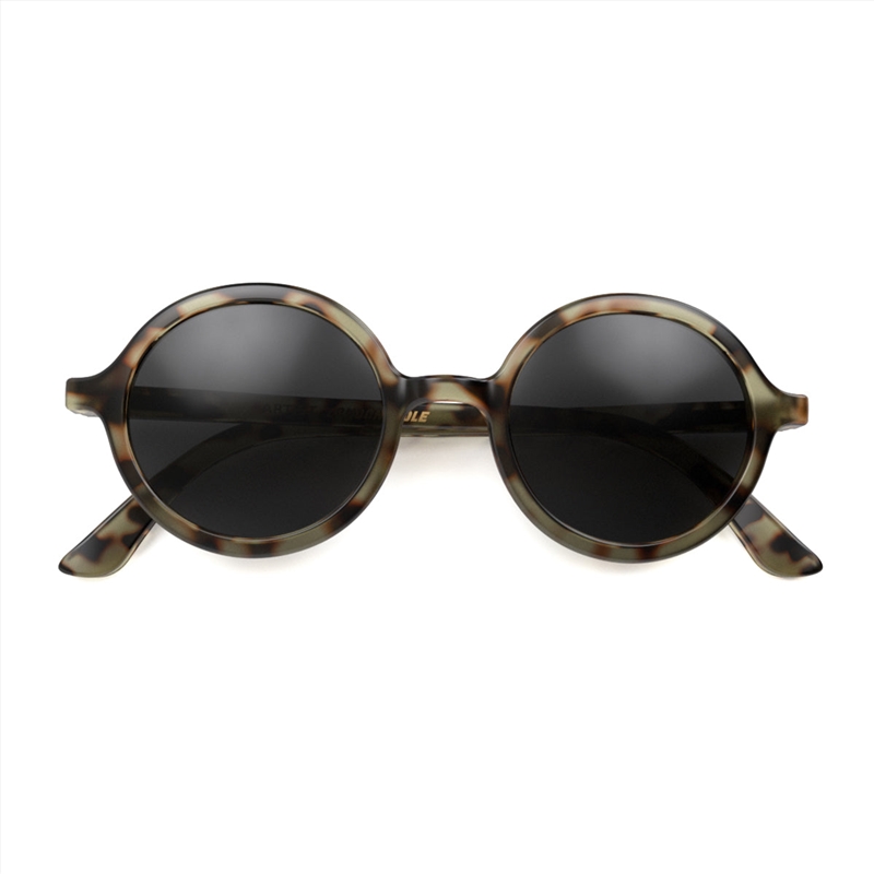 London Mole Artist Sunglasses Gloss Grey Tortoise Shell / Black/Product Detail/Apparel