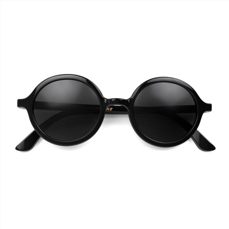 London Mole Artist Sunglasses Gloss Black / Black/Product Detail/Apparel