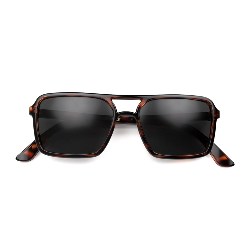 London Mole Spy Sunglasses Gloss Tortoise Shell / Black/Product Detail/Apparel