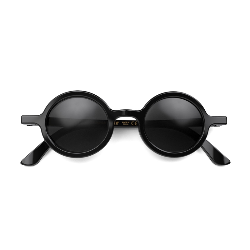 London Mole Moley Sunglasses Gloss Black / Black/Product Detail/Apparel