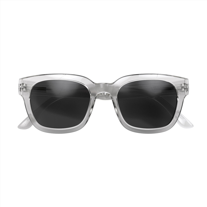 London Mole Tricky Sunglasses Gloss Transparent / Black/Product Detail/Apparel