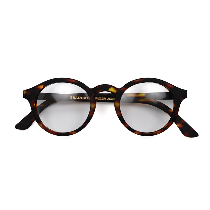 London Mole Graduate Blue Blocker Glasses Matte Tortoise Shell/Product Detail/Apparel