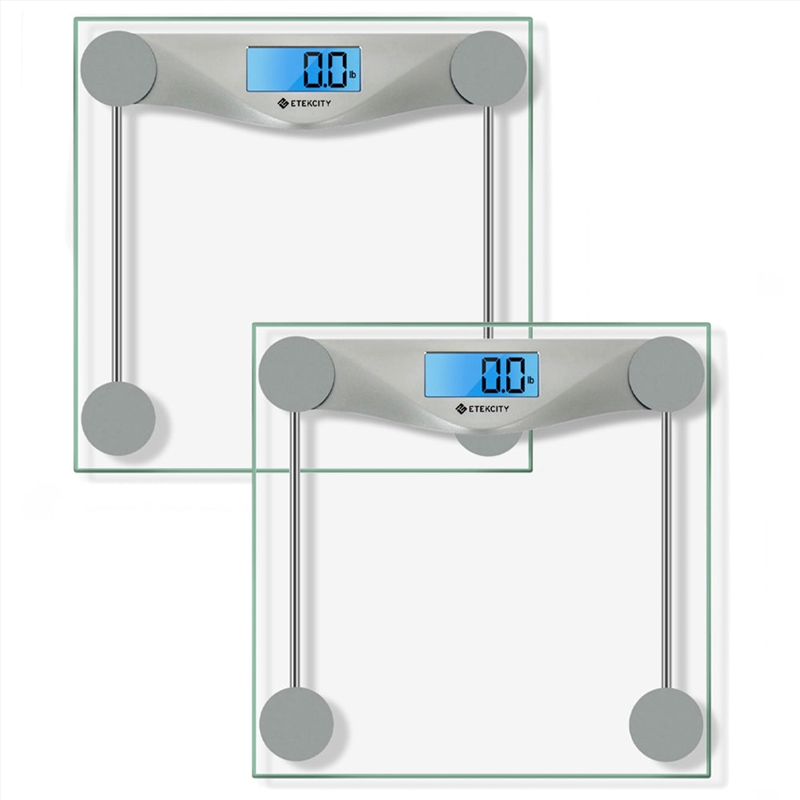 Etekcity Digital Body Weight Bathroom Scale - Silver - 2 Pack/Product Detail/Accessories