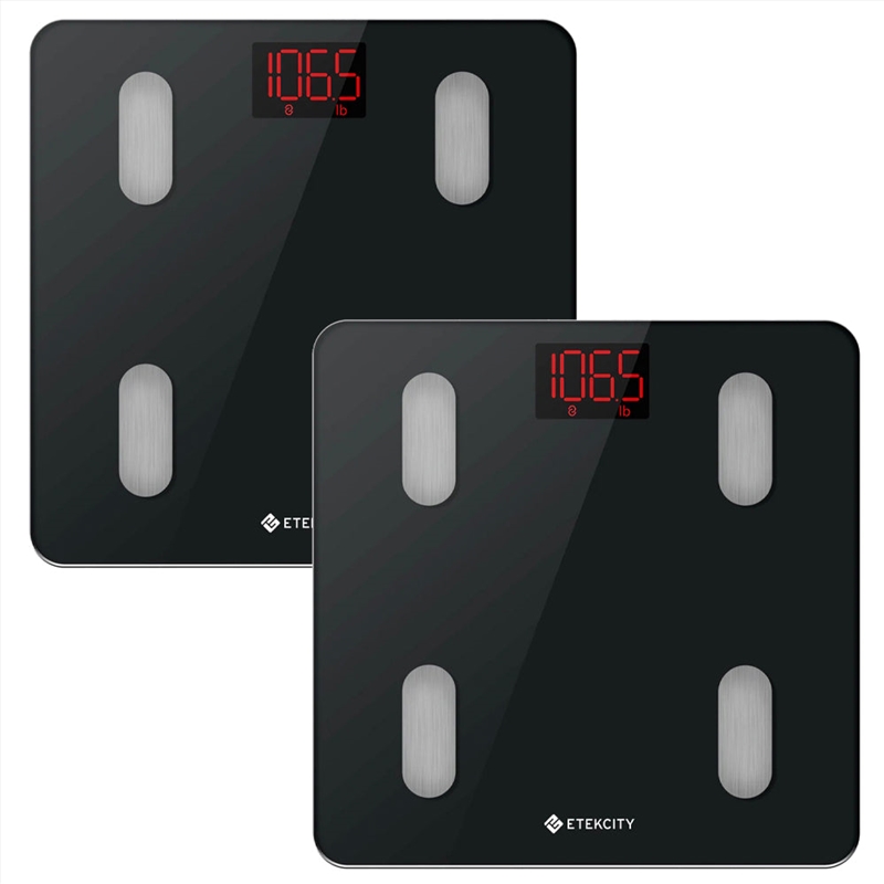 Etekcity Smart WiFi Scale for Body Weight - Black - 2 Pack/Product Detail/Accessories