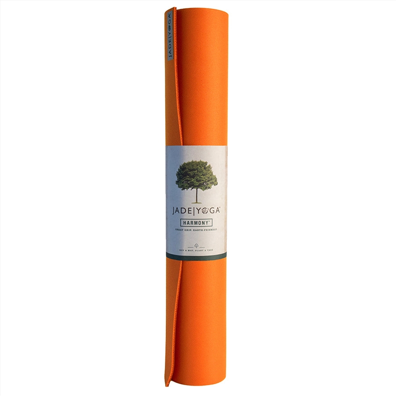 Jade Yoga Harmony Mat - Orange/Product Detail/Gym Accessories