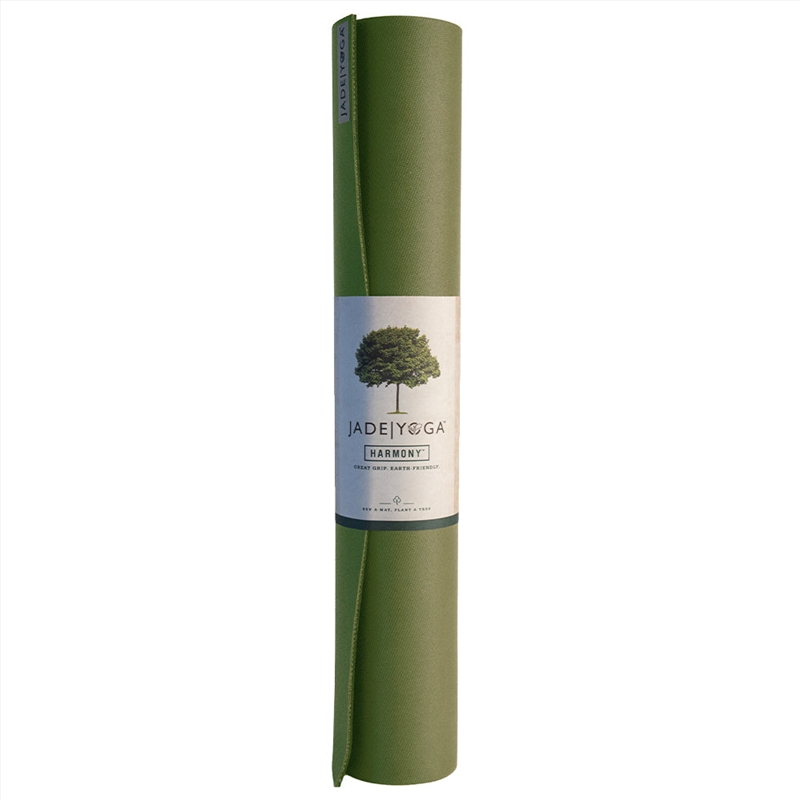 Jade Yoga XL Harmony Mat - Olive/Product Detail/Gym Accessories