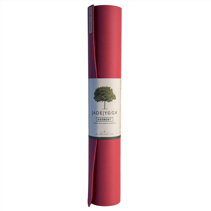 Jade Yoga Harmony Mat - Raspberry/Product Detail/Gym Accessories