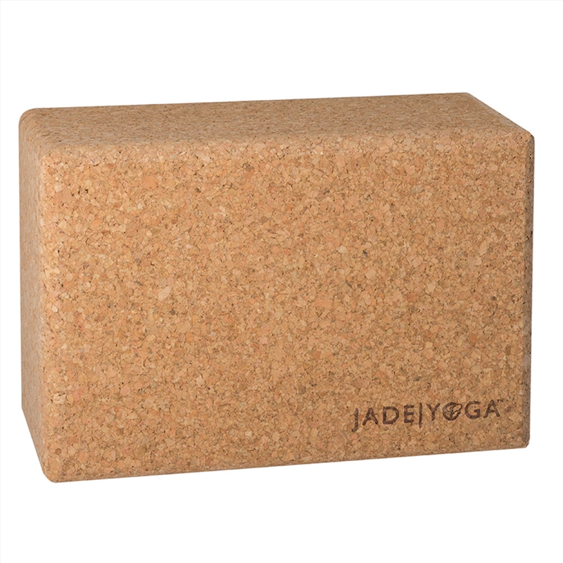 Jade Yoga Cork Yoga Block - Large/Product Detail/Gym Accessories