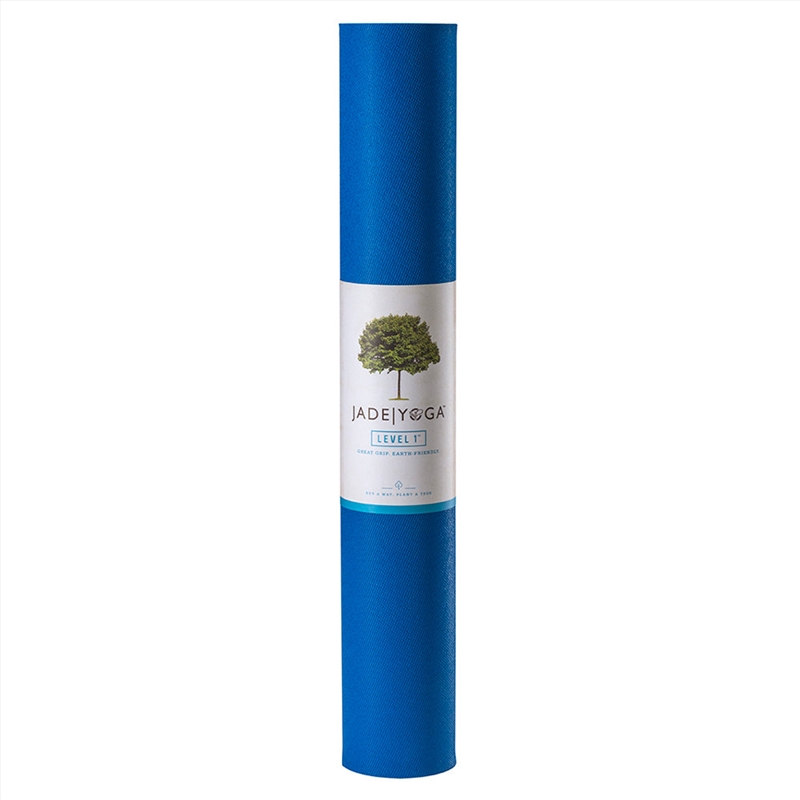 Jade Yoga Level One Mat - Classic Blue/Product Detail/Gym Accessories