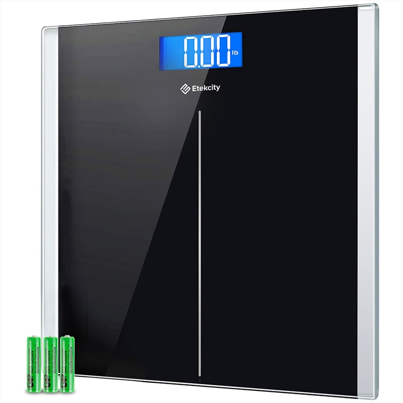 Etekcity Digital Body Weight Bathroom Scale - Black/Product Detail/Accessories