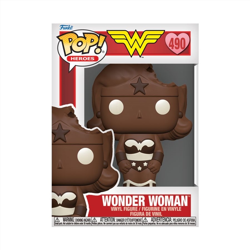 DC Comics: Valentines 2024 - Wonder Woman (Easter Chocolate) Pop! Vinyl/Product Detail/Movies