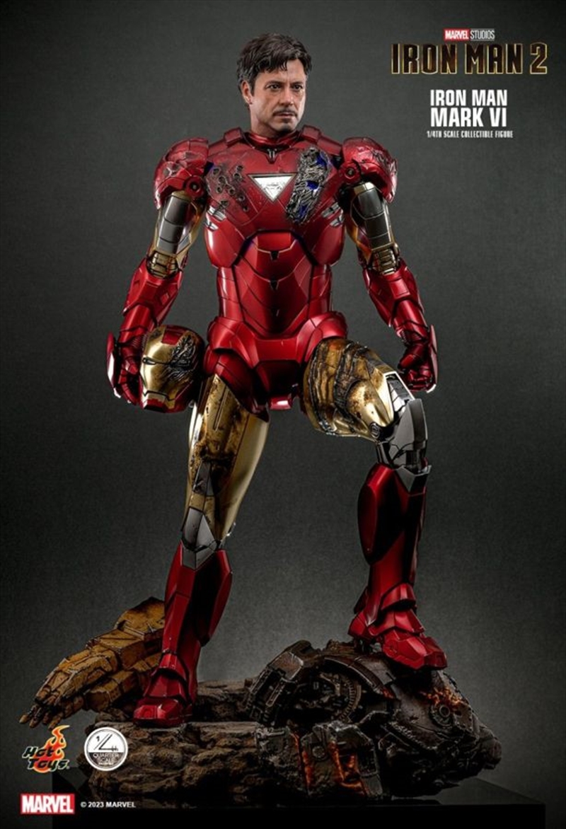 Iron Man 2 - Mark VI Armour 1:4 Scale Collectable Figure/Product Detail/Figurines