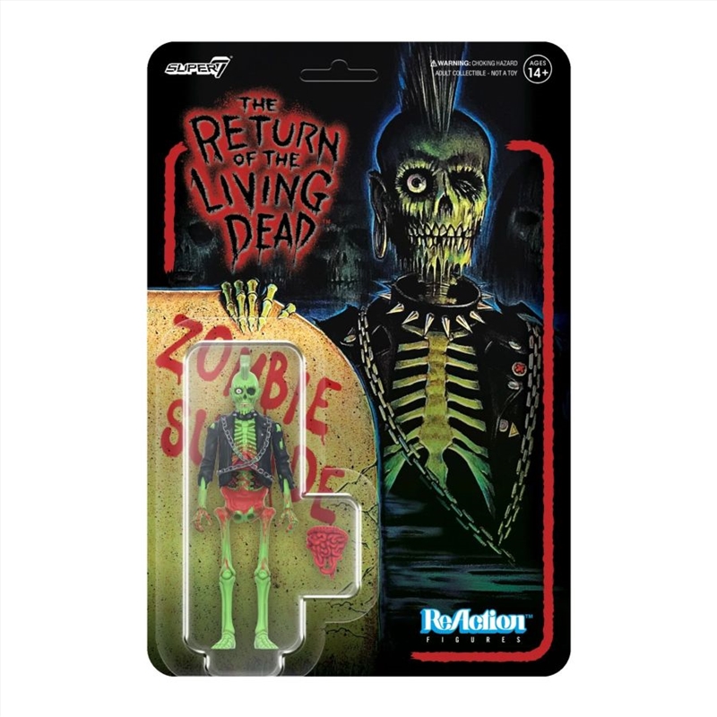 The Return of The Living Dead - Zombie Suicide Reaction 3.75" Figure/Product Detail/Figurines