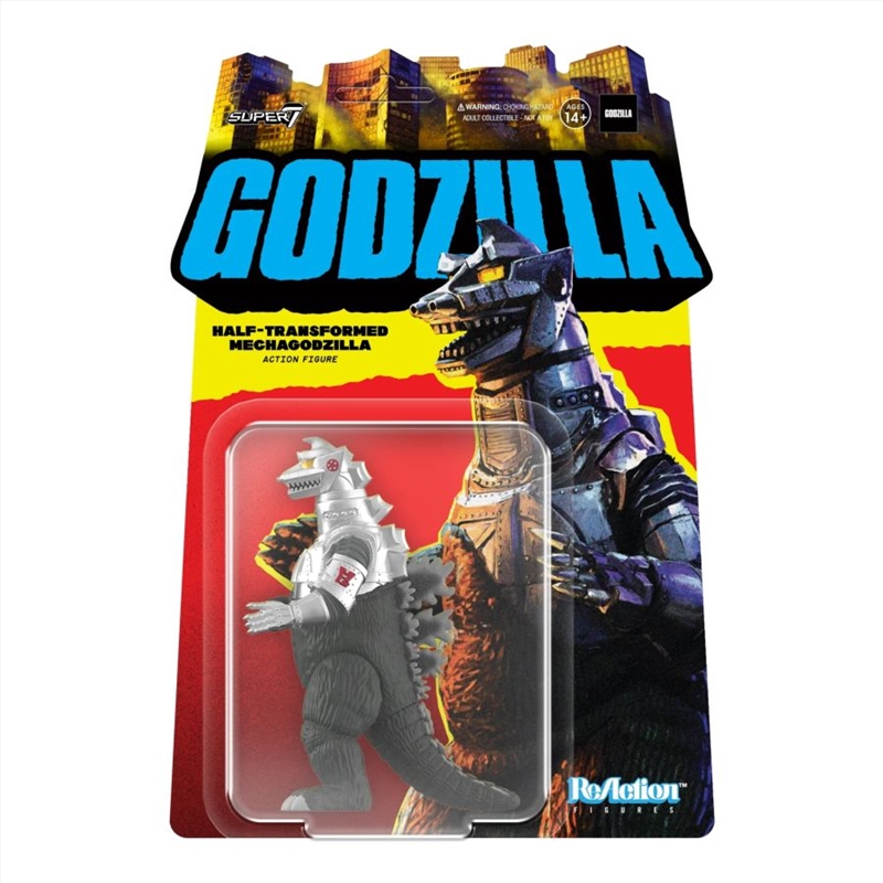 Toho - Half-Transformed Mechagodzilla Reaction 3.75" Figure/Product Detail/Figurines