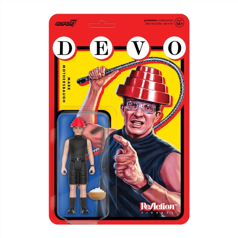 Devo - Whip It Mark Mothersbaugh Reaction 3.75" Figure/Product Detail/Figurines