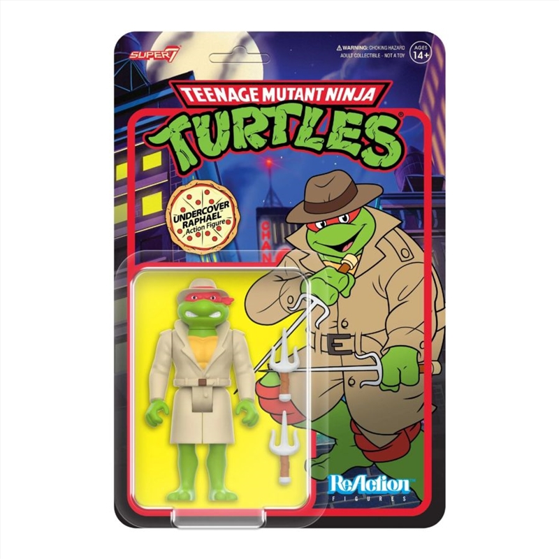 Teenage Mutant Ninja Turtles (TV'87) - Undercover Raphael Reaction 3.75" Figure/Product Detail/Figurines