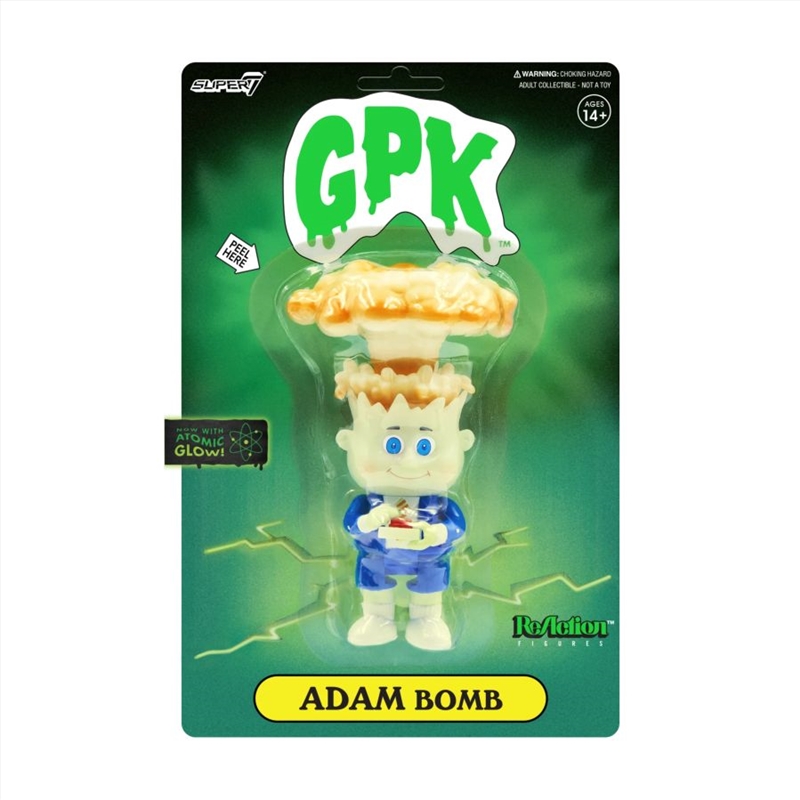 Garbage Pail Kids - Adam Bomb Murray Glow Reaction 3.75" Figure/Product Detail/Figurines