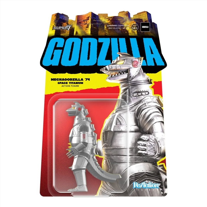 Toho - Mechagodzilla '74 (Space Titanium) Reaction 3.75" Figure/Product Detail/Figurines