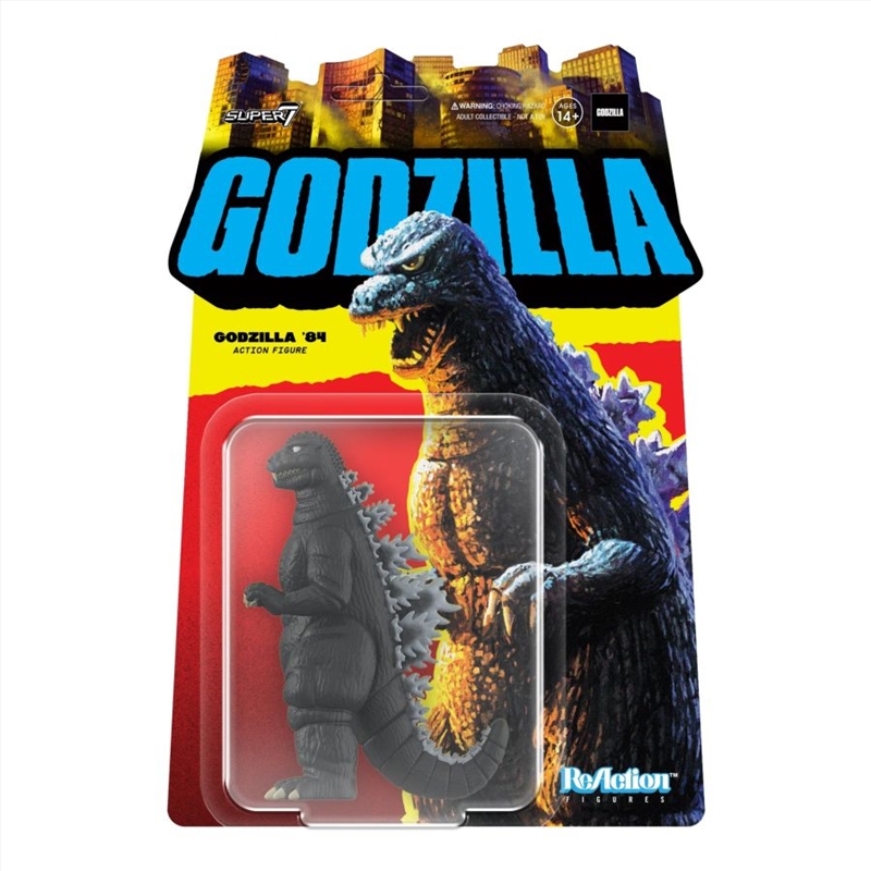 Toho - Godzilla '84 (Four Toes) Reaction 3.75" Figure/Product Detail/Figurines