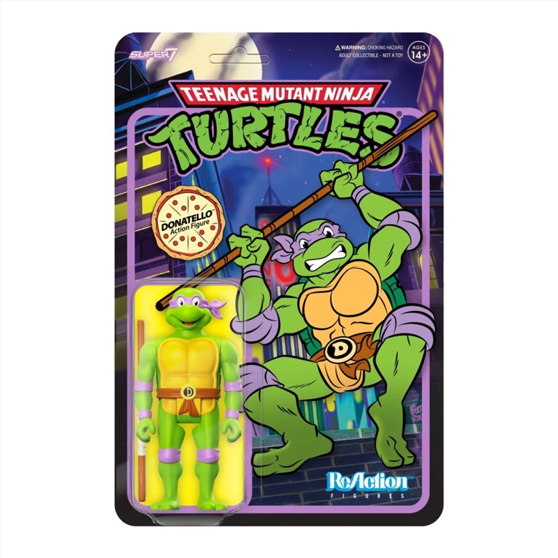 Teenage Mutant Ninja Turtles (TV'87) - Donatello Toon Reaction 3.75" Figure/Product Detail/Figurines