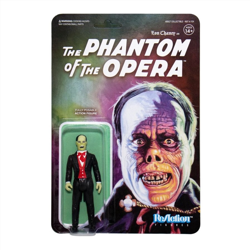 Universal Monsters - The Phantom Of The Opera Reaction 3.75" Figure/Product Detail/Figurines