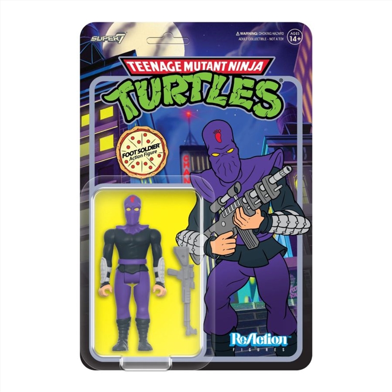 Teenage Mutant Ninja Turtles (TV'87) - Foot Soldier Reaction 3.75" Figure/Product Detail/Figurines