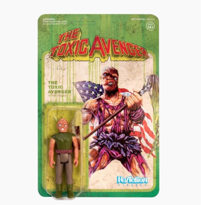 The Toxic Avenger - Authentic Movie Variant Reaction 3.75" Figure/Product Detail/Figurines