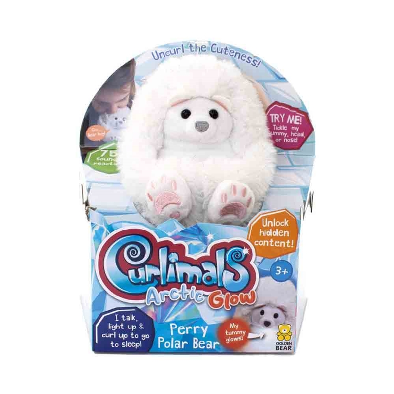 Curlimals Arctic Glow Perry Polar Bear/Product Detail/Toys