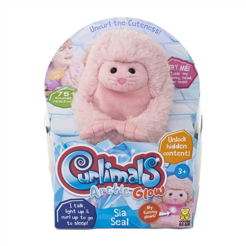 Curlimals Arctic Glow Sia Seal/Product Detail/Toys