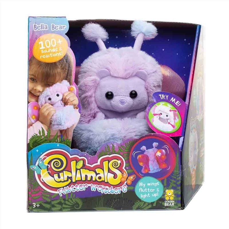 Curlimals Flutter Wonders Bella Bear/Product Detail/Toys