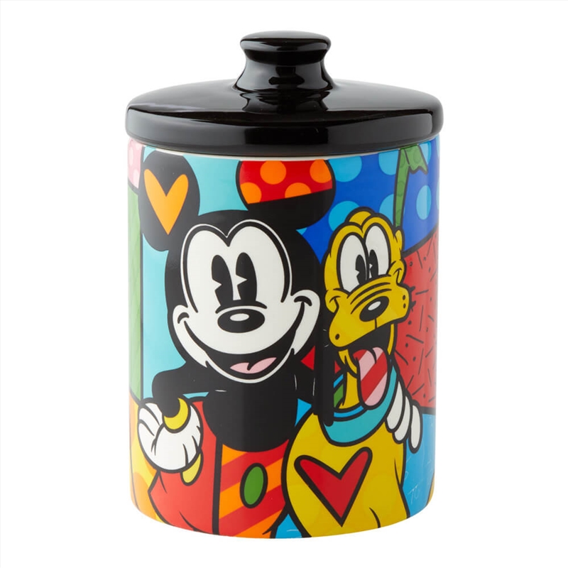 Rb Canister: Mickey & Pluto Small/Product Detail/Homewares