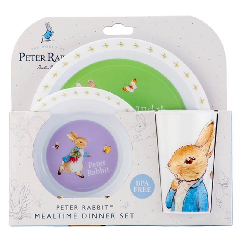 3Pc Dinner Set: Peter Rabbit/Product Detail/Diningware