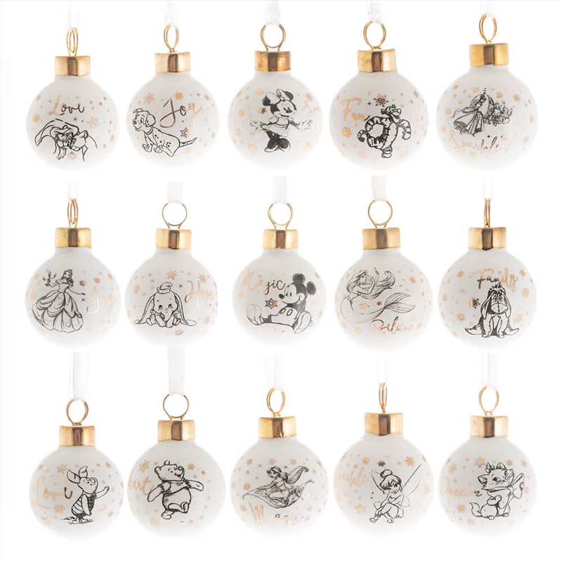 Collectible Ceramic Mini Baubles (Set Of 15)/Product Detail/Homewares