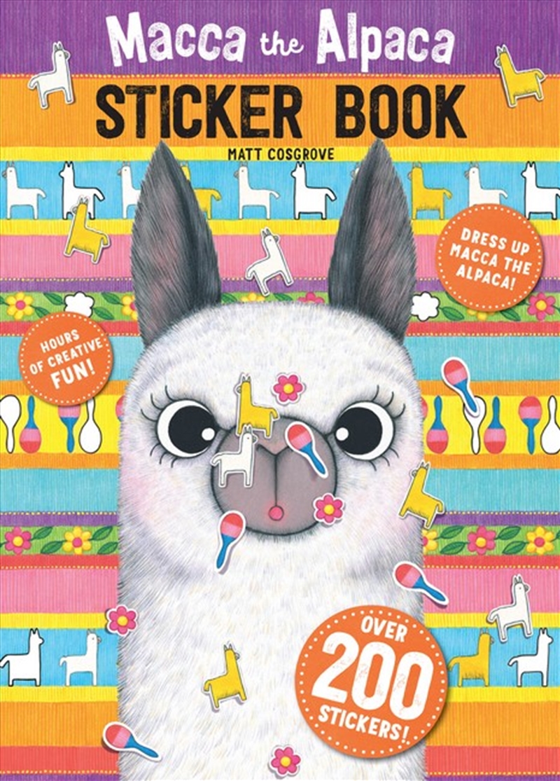 Macca The Alpaca Sticker Book/Product Detail/Kids Activity Books