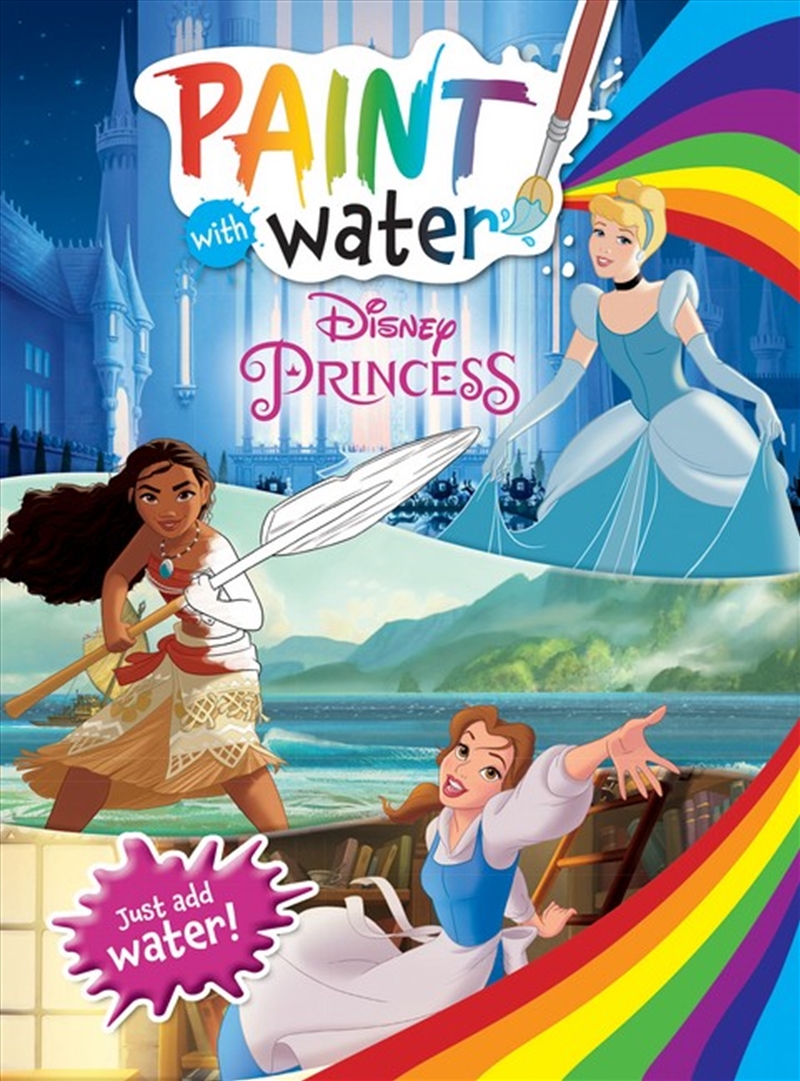 Disney Princess Paint W/Water/Product Detail/Kids Activity Books