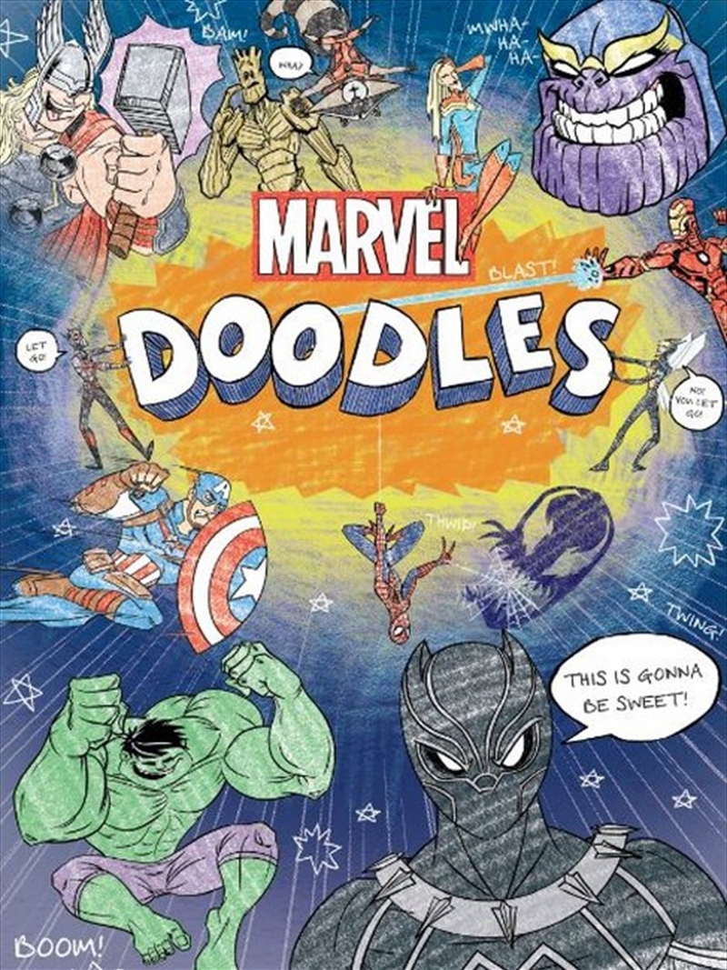 Marvel Doodles/Product Detail/Kids Colouring