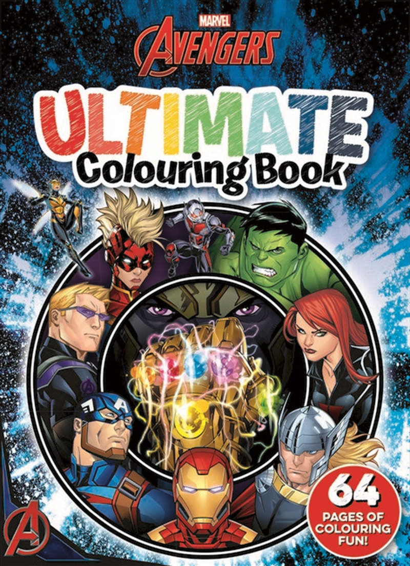 Avengers Classic Ult Colour Bk/Product Detail/Kids Colouring