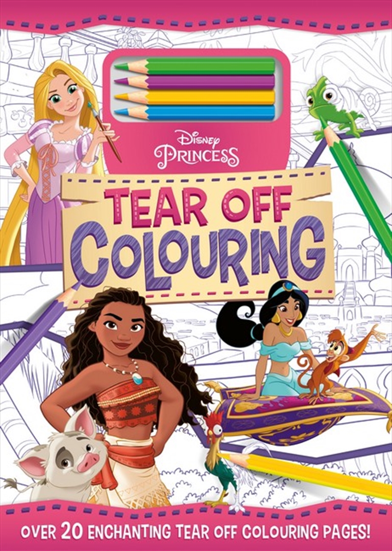 Tear Off Colouring Princess/Product Detail/Kids Colouring