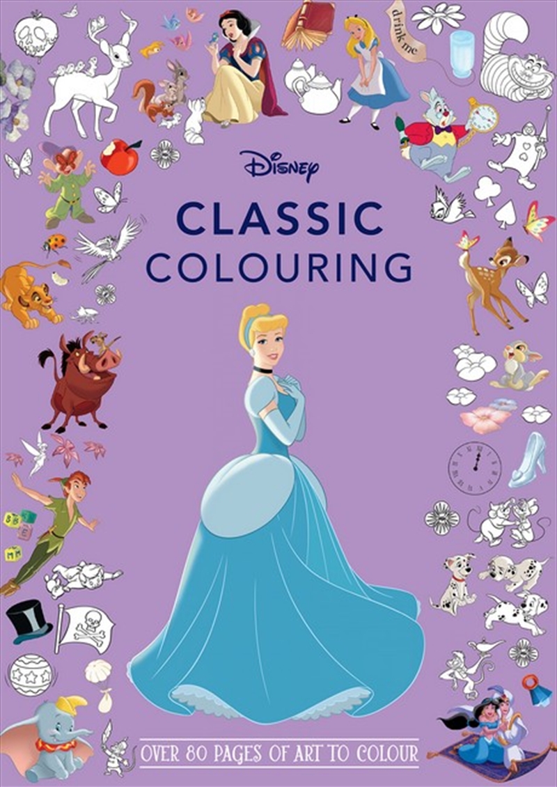 Disney Villains: Adult Colouring Book