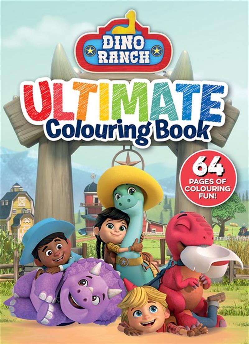 Dino Ranch: Ultimate Colouring Book/Product Detail/Kids Colouring