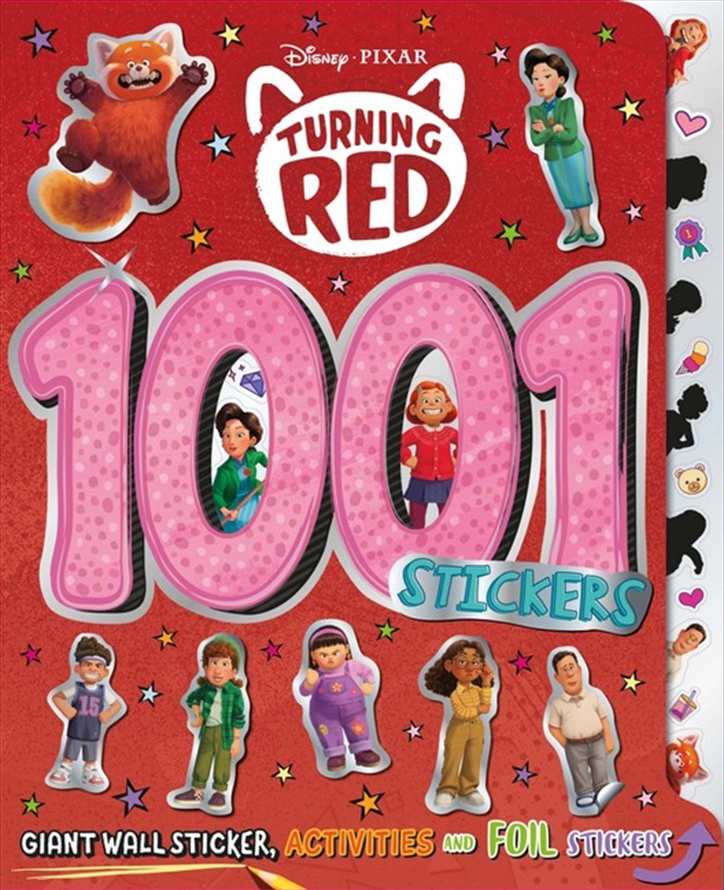 Turning Red 1001 Stickers/Product Detail/Kids Activity Books