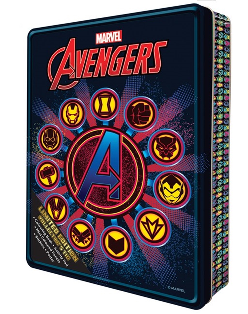 Avengers Tin Marvel/Product Detail/Kids Activity Books