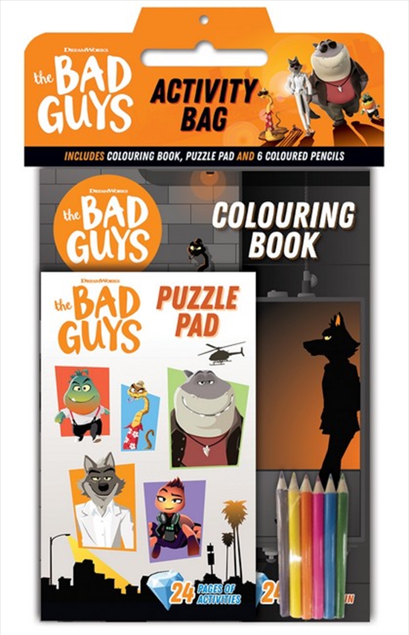 The Bad Guys Activity Bag/Product Detail/Kids Activity Books