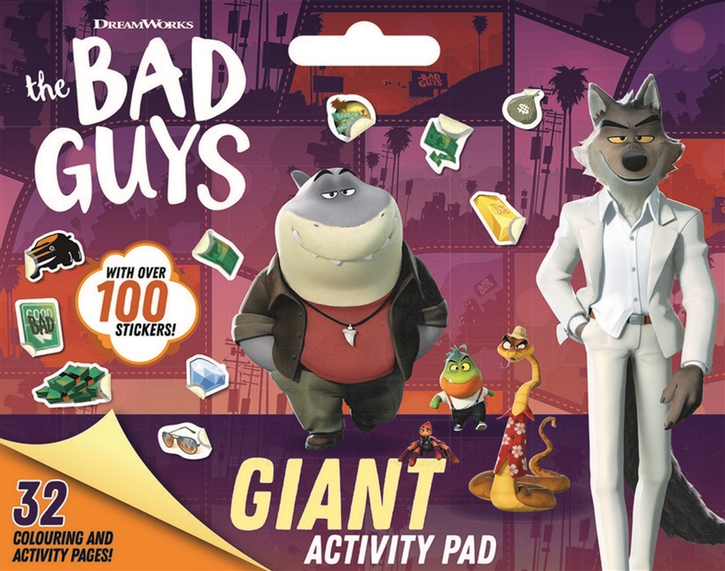 The Bad Guys Giant Activity Pad/Product Detail/Kids Activity Books