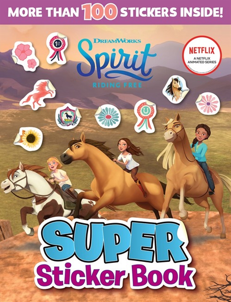 Spirit Riding Free: Super Sticker Book (Dreamworks) 2022/Product Detail/Kids Activity Books