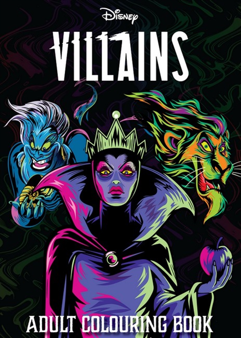 Disney Villains: Adult Colouring Book 2022/Product Detail/Kids Colouring