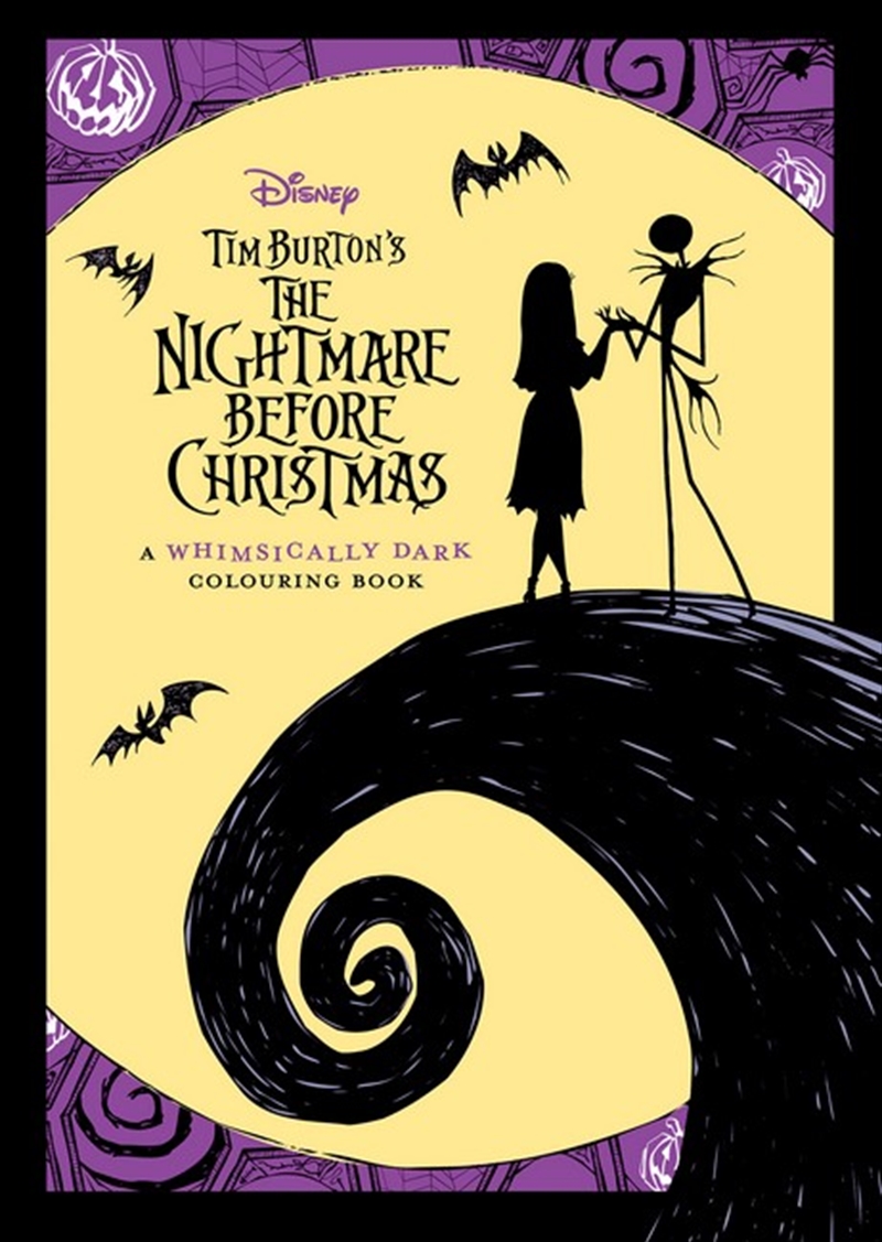 Tim Burton's The Nightmare Before Christmas Adult Colouring Book (Disney)/Product Detail/Kids Colouring